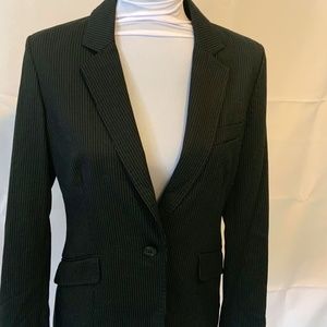 Pin striped blazer